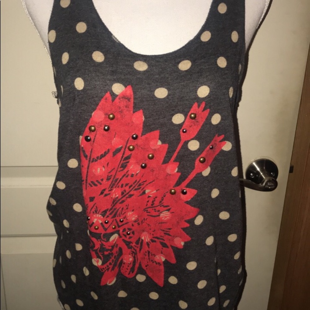 Indian headdress tank